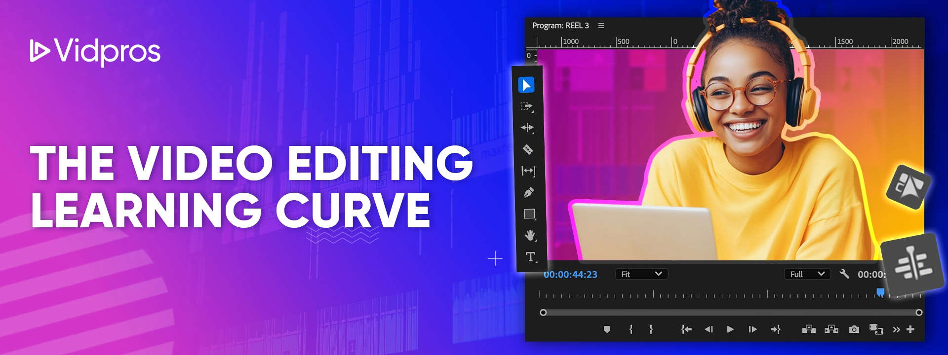 video editing learning curve